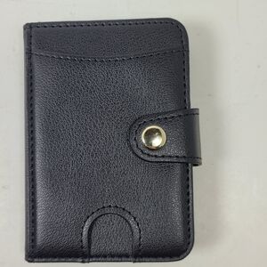 nuoku Slim Wallet for Men, Mens Wallet with Cash Strap, Bifold RFID Blocking Alu